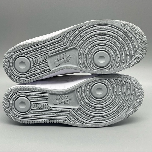 Nike Air Force 1 Unity GS White Grey Platinum Kids Sz 6Y / Womens 7.5 - Picture 8 of 11